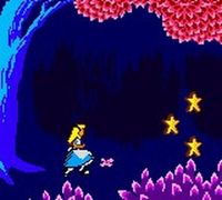 une photo d'Ã©cran de Alice in Wonderland sur Nintendo Game Boy Color